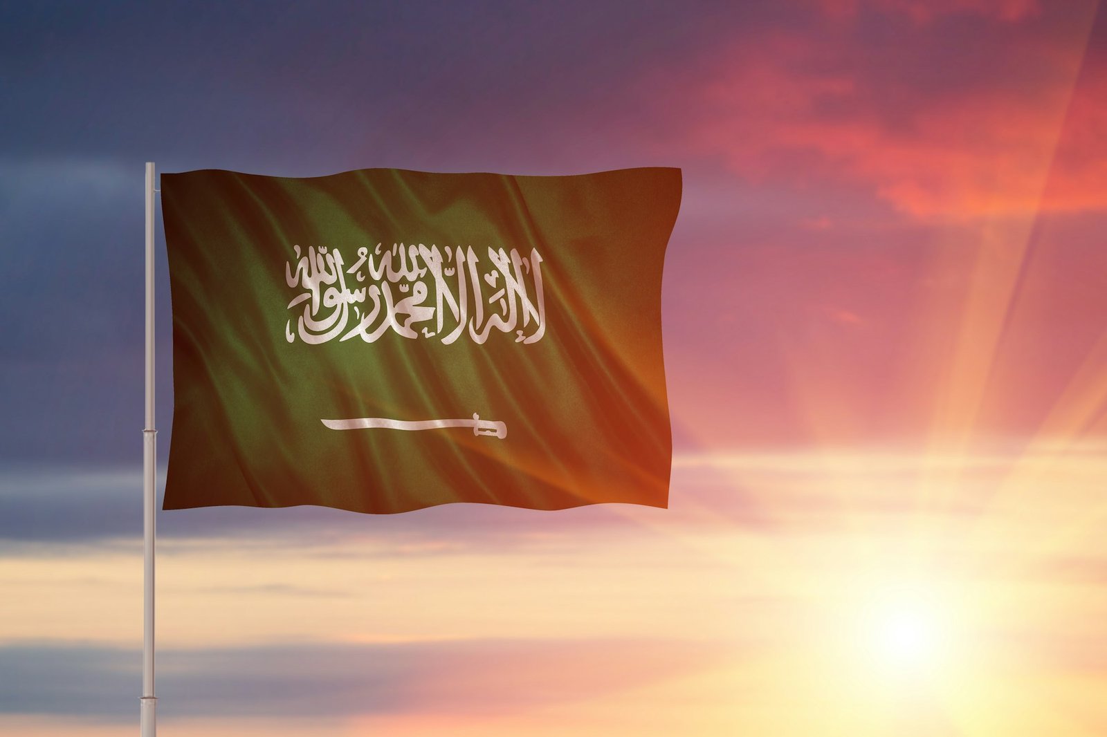 Flag of the Saudi Arabia